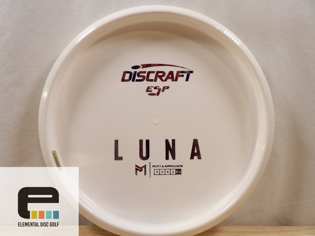 Discraft ESP Luna - Blank - Bottom Stamp - Elemental Disc Golf