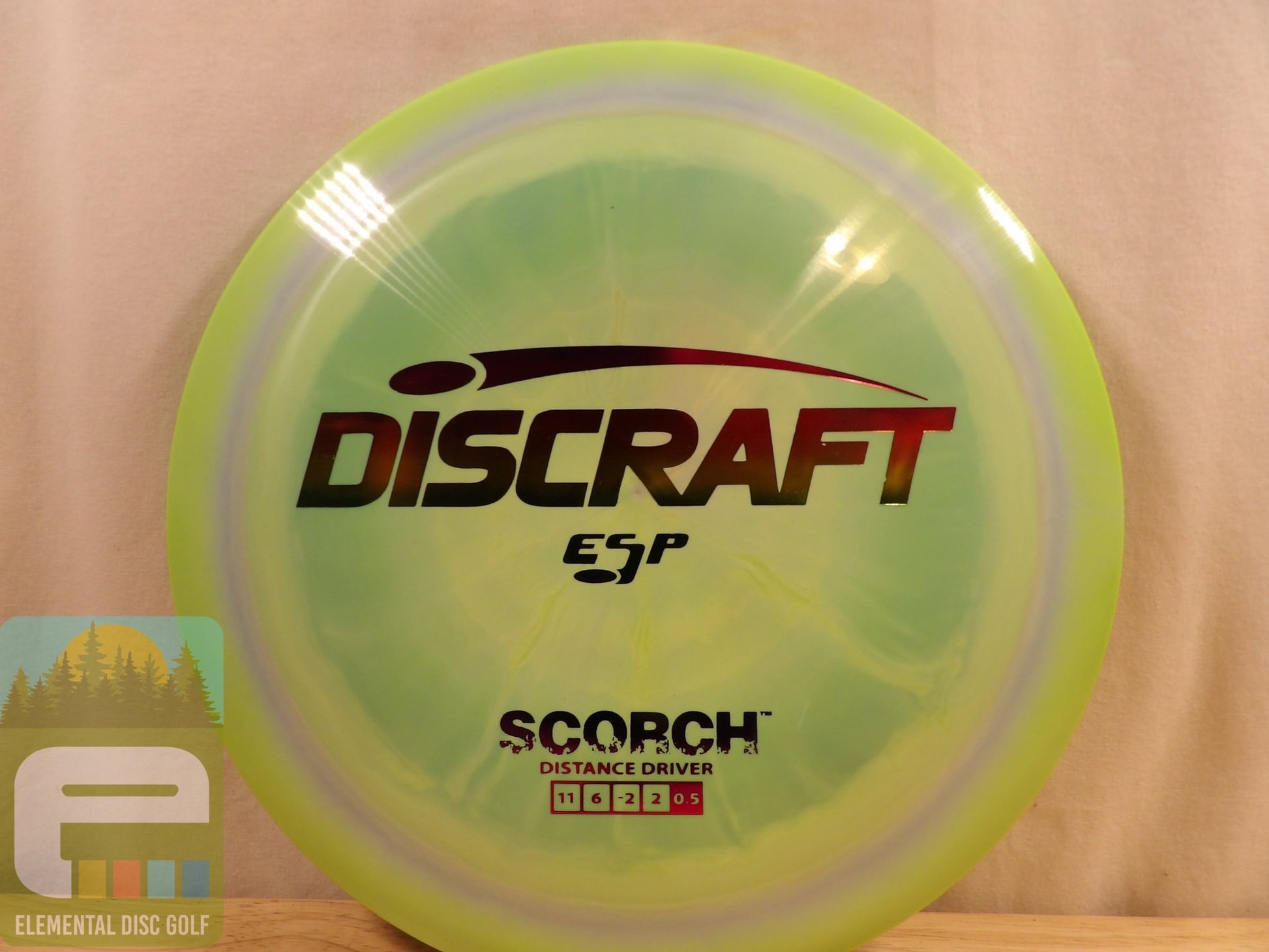 Discraft ESP Scorch (11/6/ - 2/2) - Elemental Disc Golf