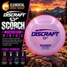 Discraft ESP Scorch (11/6/-2/2) - Elemental Disc Golf