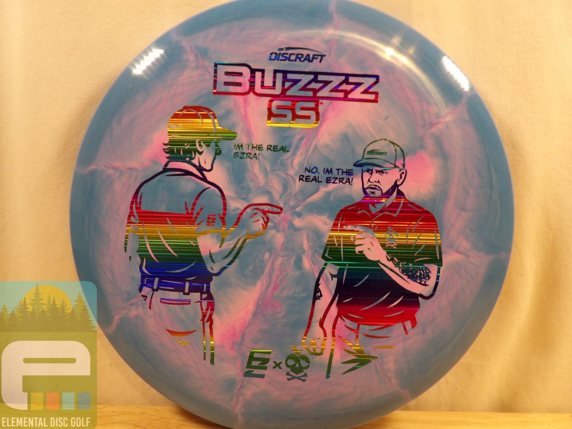 Discraft ESP Swirl Buzzz SS (Ezra vs. Ezra) 5/4/ - 2/1 - Elemental Disc Golf