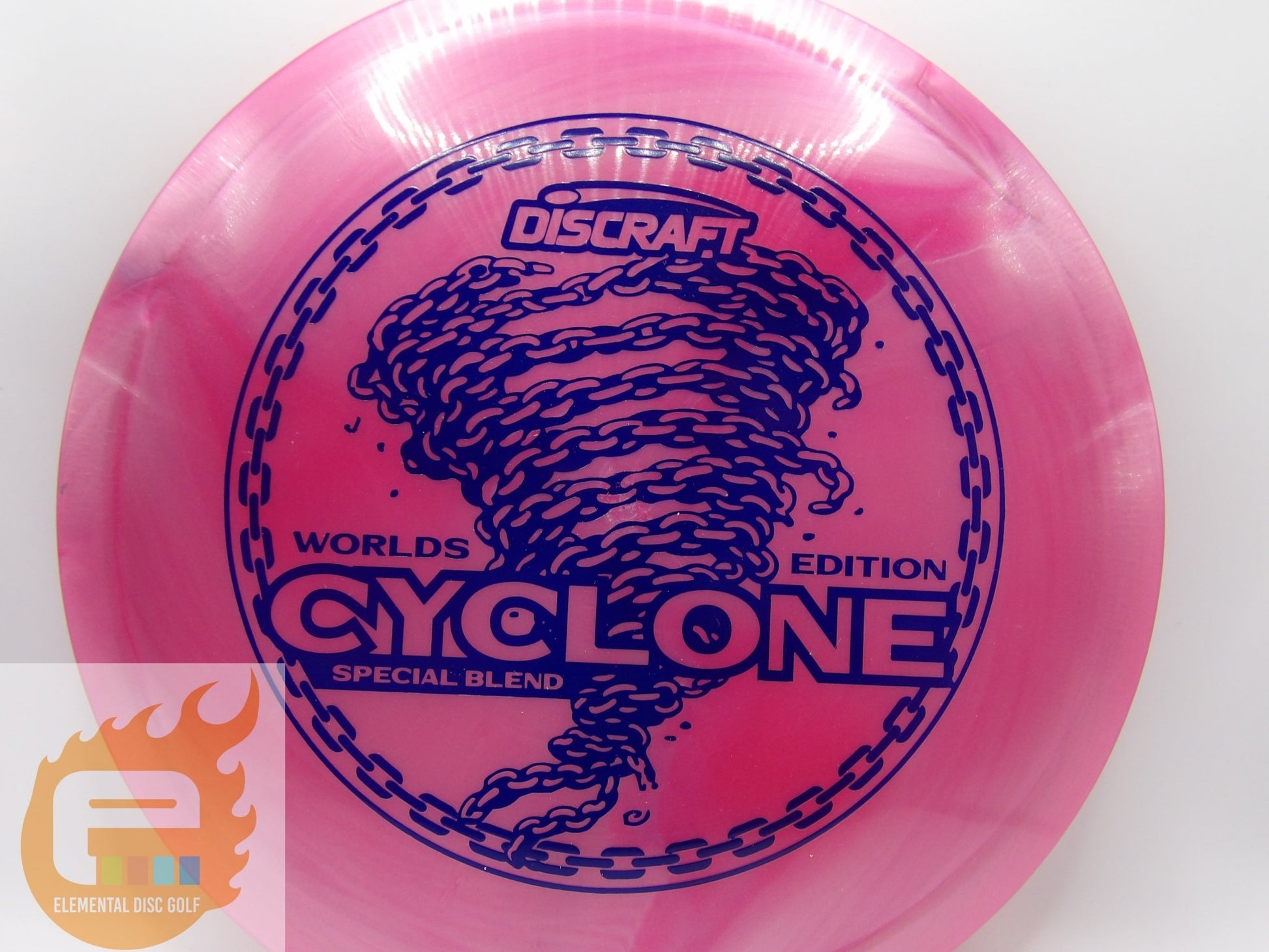 Discraft ESP Swirl Cyclone (7/4/-1/2) 2026 Worlds Edition - Elemental Disc Golf
