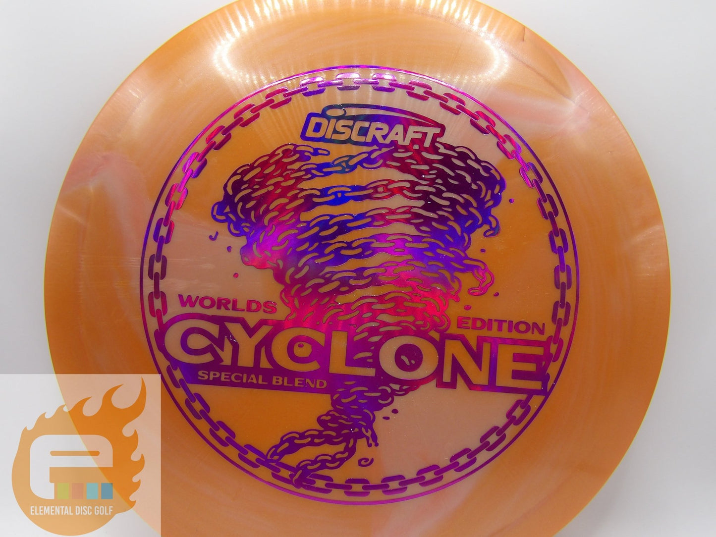 Discraft ESP Swirl Cyclone (7/4/-1/2) 2026 Worlds Edition - Elemental Disc Golf