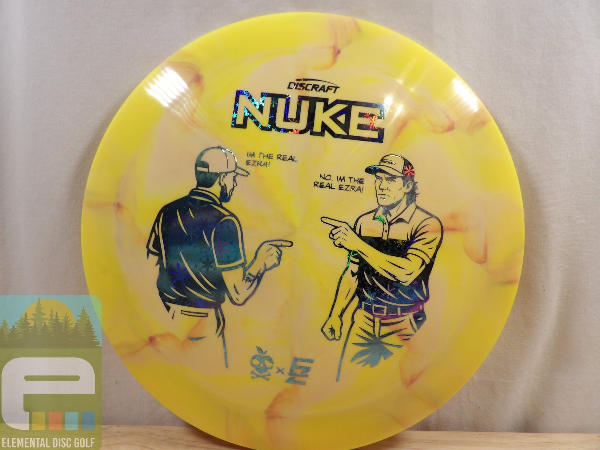 Discraft ESP Swirl Nuke (Ezra vs. Ezra) 13/5/ - 1/3 - Elemental Disc Golf