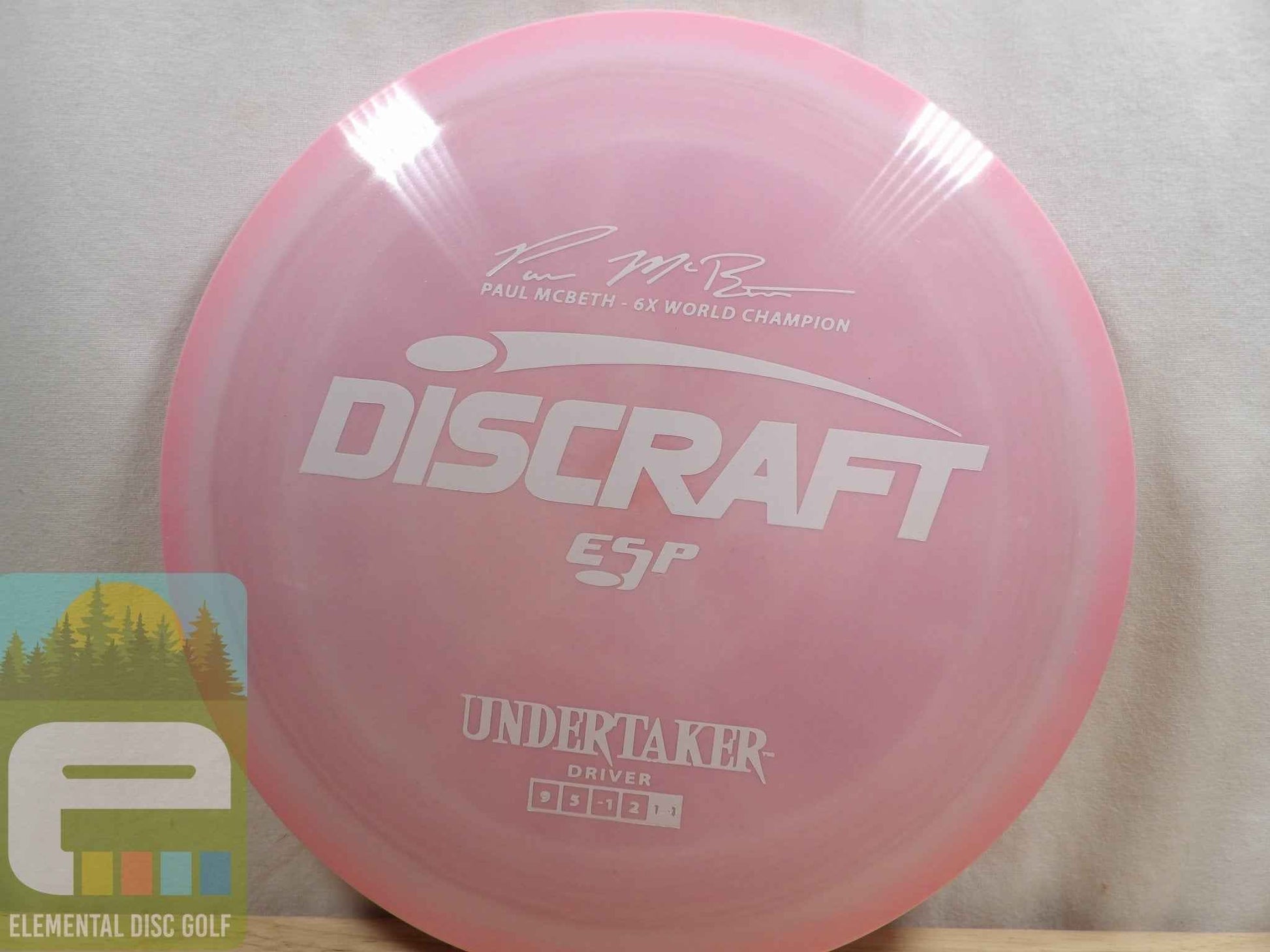 Discraft ESP Undertaker (9/5/-1/2) - Elemental Disc Golf