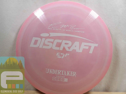 Discraft ESP Undertaker (9/5/-1/2) - Elemental Disc Golf