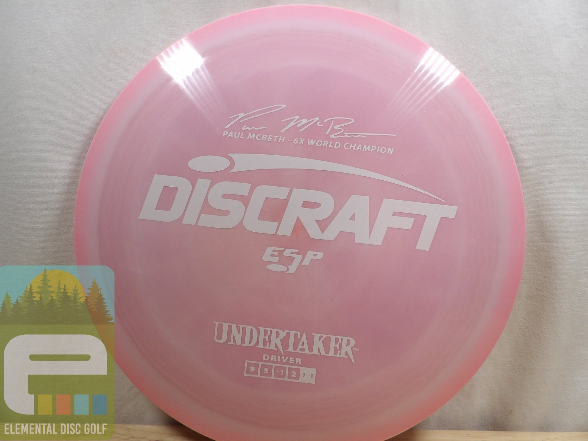 Discraft ESP Undertaker (9/5/ - 1/2) - Elemental Disc Golf