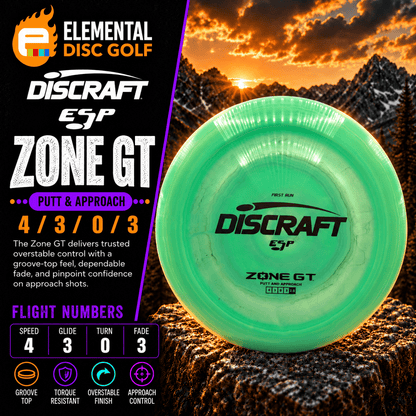 Discraft ESP Zone GT (4/3/0/3) - Elemental Disc Golf