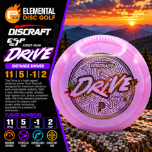Discraft First Run ESP Drive (11/5/-1/2) - Elemental Disc Golf
