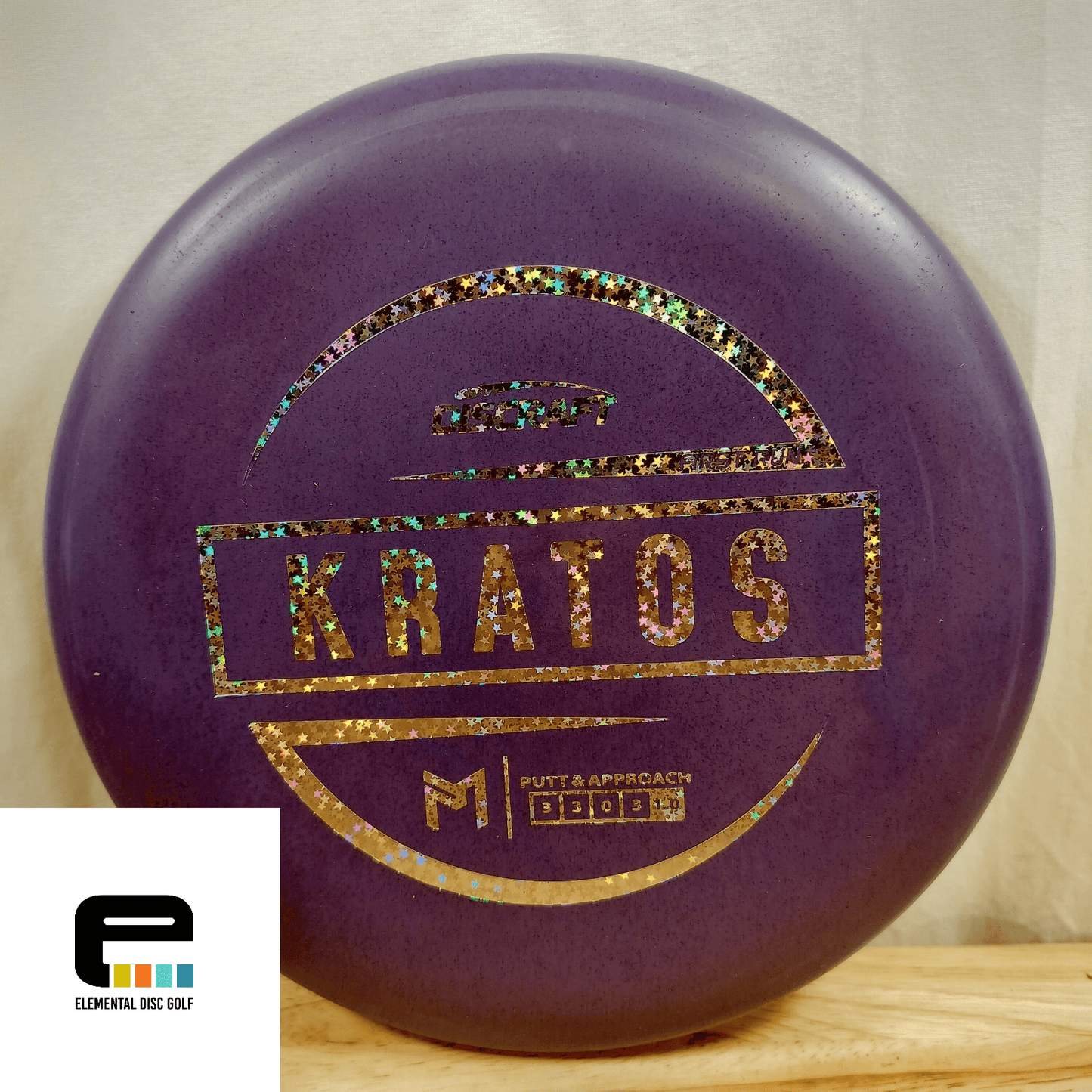 Discraft First Run McBeth Kratos (3/3/0/3) - Elemental Disc Golf