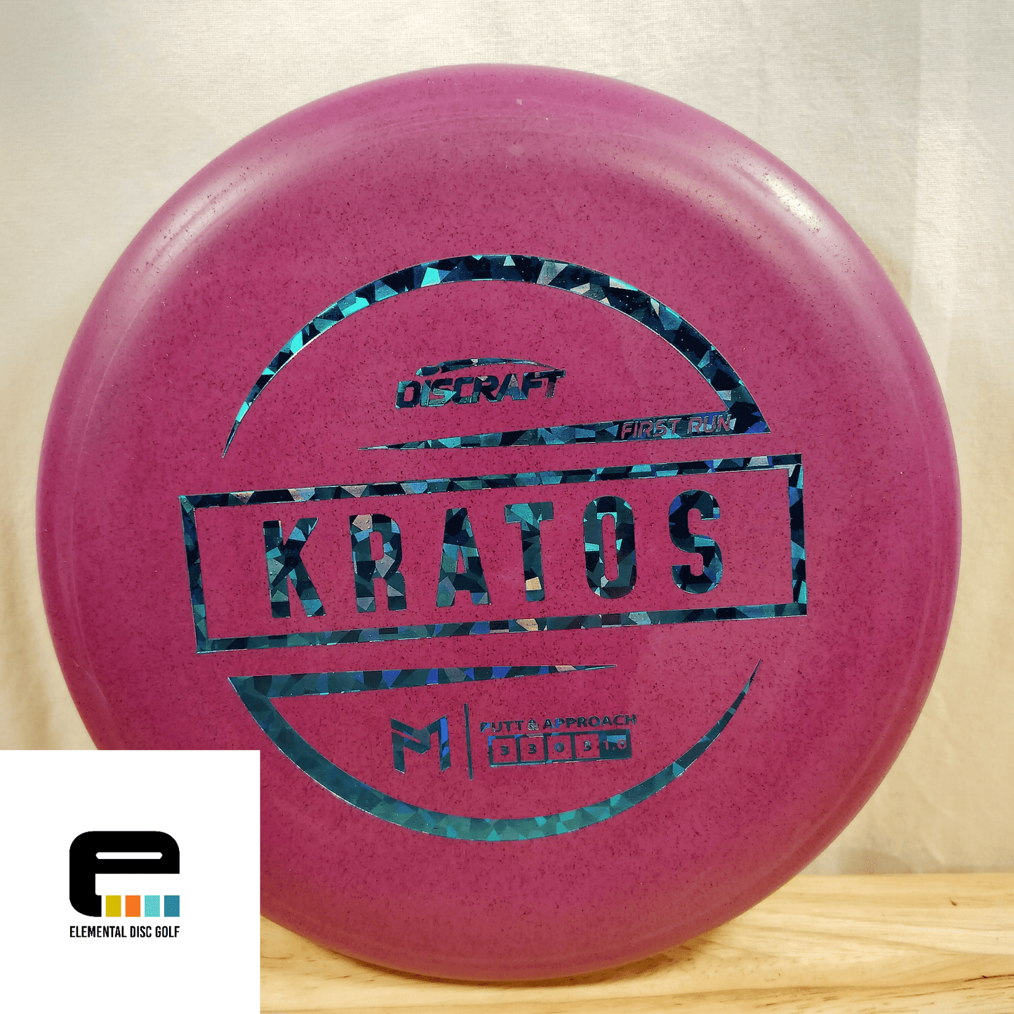 Discraft First Run McBeth Kratos (3/3/0/3) - Elemental Disc Golf