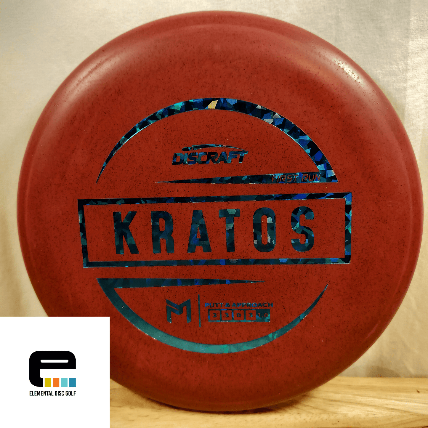 Discraft First Run McBeth Kratos (3/3/0/3) - Elemental Disc Golf
