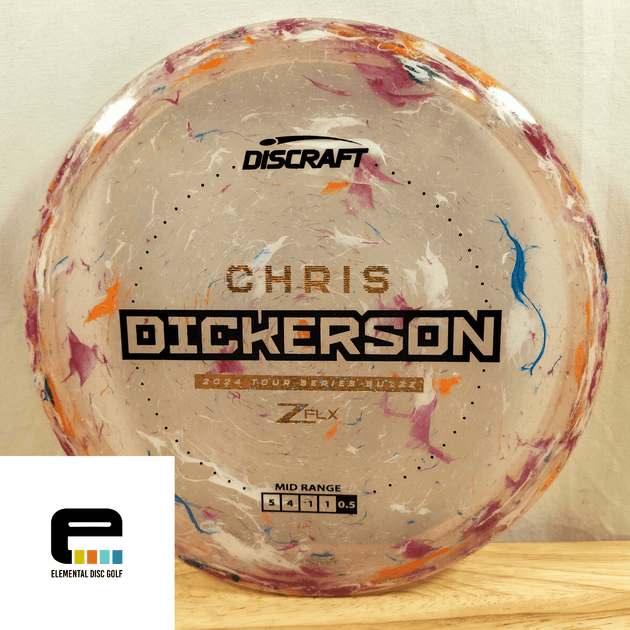 Discraft Jawbreaker Z Flx Buzzz (Chris Dickerson Tour Series 2024) - Elemental Disc Golf