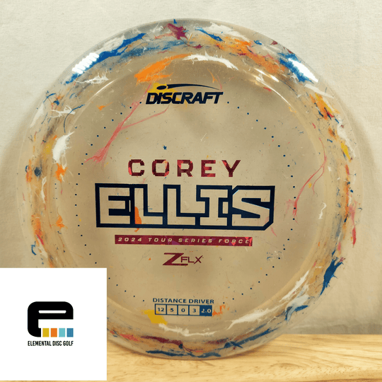 Discraft Jawbreaker Z Flx Force (Corey Ellis Tour Series 2024) - Elemental Disc Golf