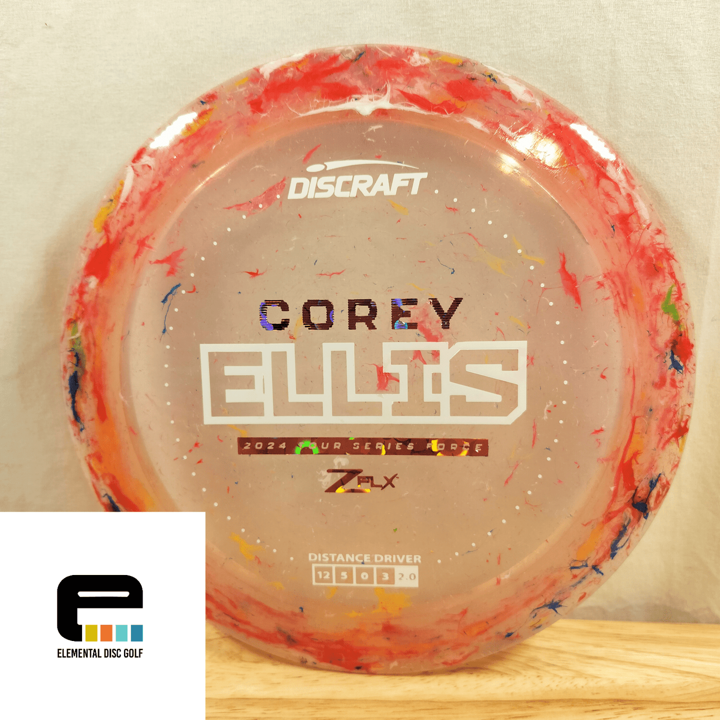 Discraft Jawbreaker Z Flx Force (Corey Ellis Tour Series 2024) - Elemental Disc Golf