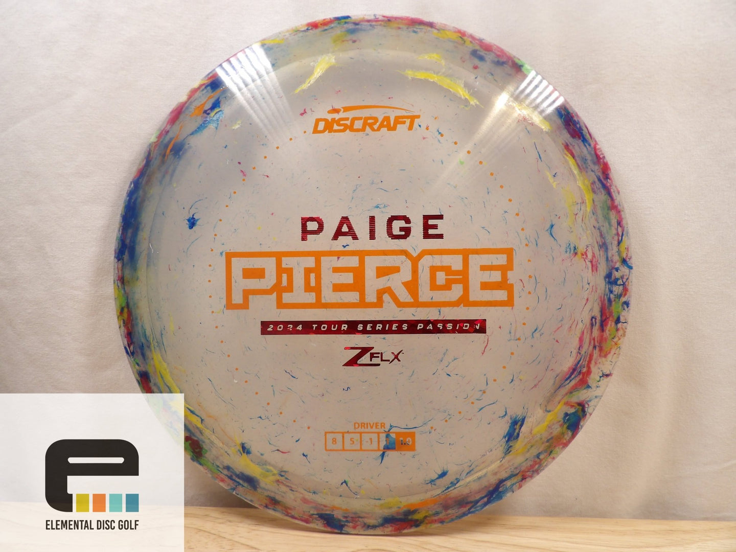 Discraft Jawbreaker Z Flx Passion (Paige Pierce Tour Series 2024) - Elemental Disc Golf