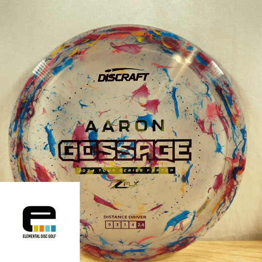 Discraft Jawbreaker Z Flx Raptor (Aaron Gossage Tour Series 2024) - Elemental Disc Golf