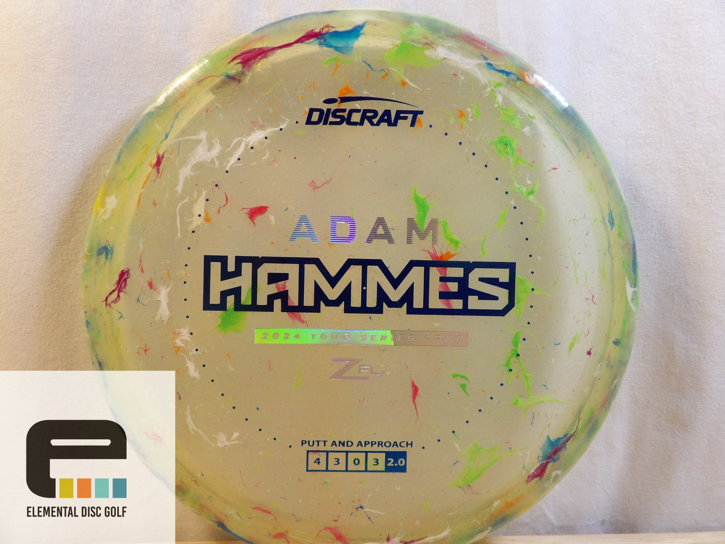 Discraft Jawbreaker Z Flx Zone (Adam Hammes Tour Series 2024) - Elemental Disc Golf