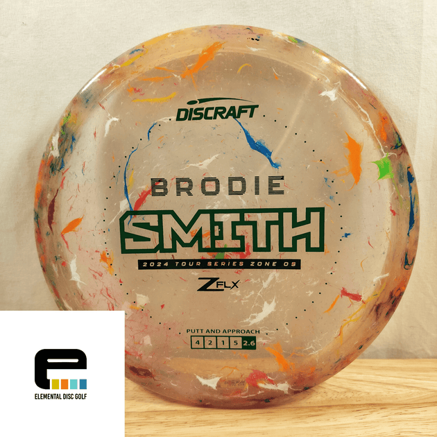 Discraft Jawbreaker Z Flx Zone OS (Brodie Smith Tour Series 2024) - Elemental Disc Golf