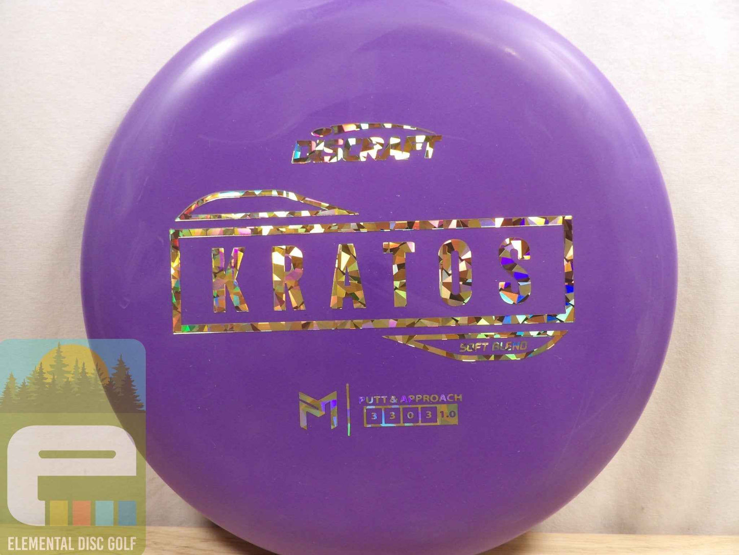 Discraft McBeth Soft Blend Kratos (3/3/0/3) - Elemental Disc Golf