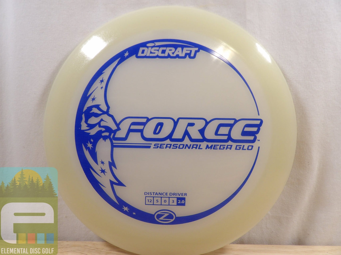 Discraft Mega Glo Force (12/5/0/3) - Elemental Disc Golf