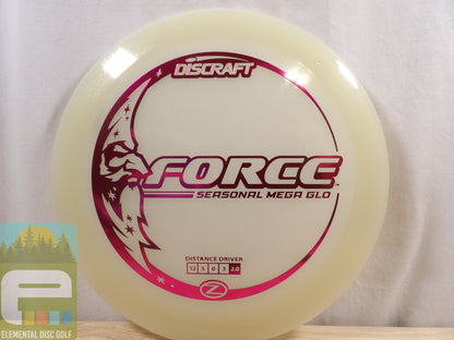 Discraft Mega Glo Force (12/5/0/3) - Elemental Disc Golf