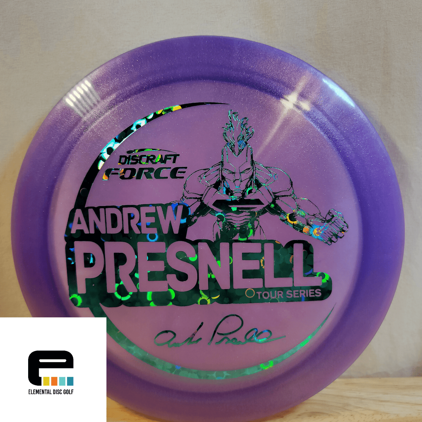 Discraft Metallic Z Force (Presnell 2021) - Elemental Disc Golf