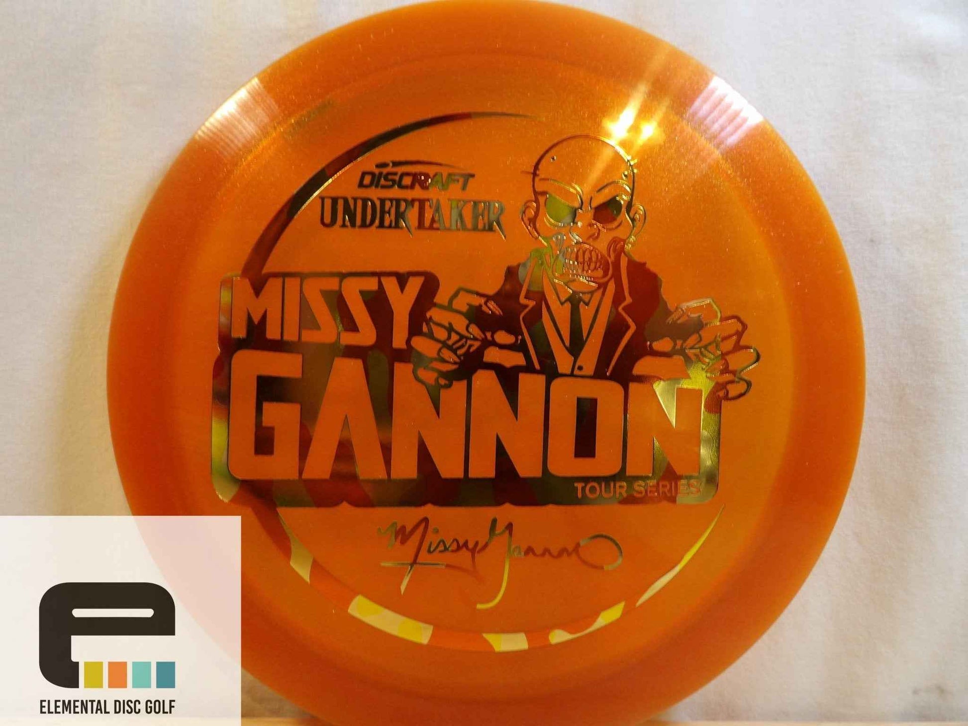 Discraft Metallic Z Undertaker (Gannon 2021) 9/5/-1/2 - Elemental Disc Golf