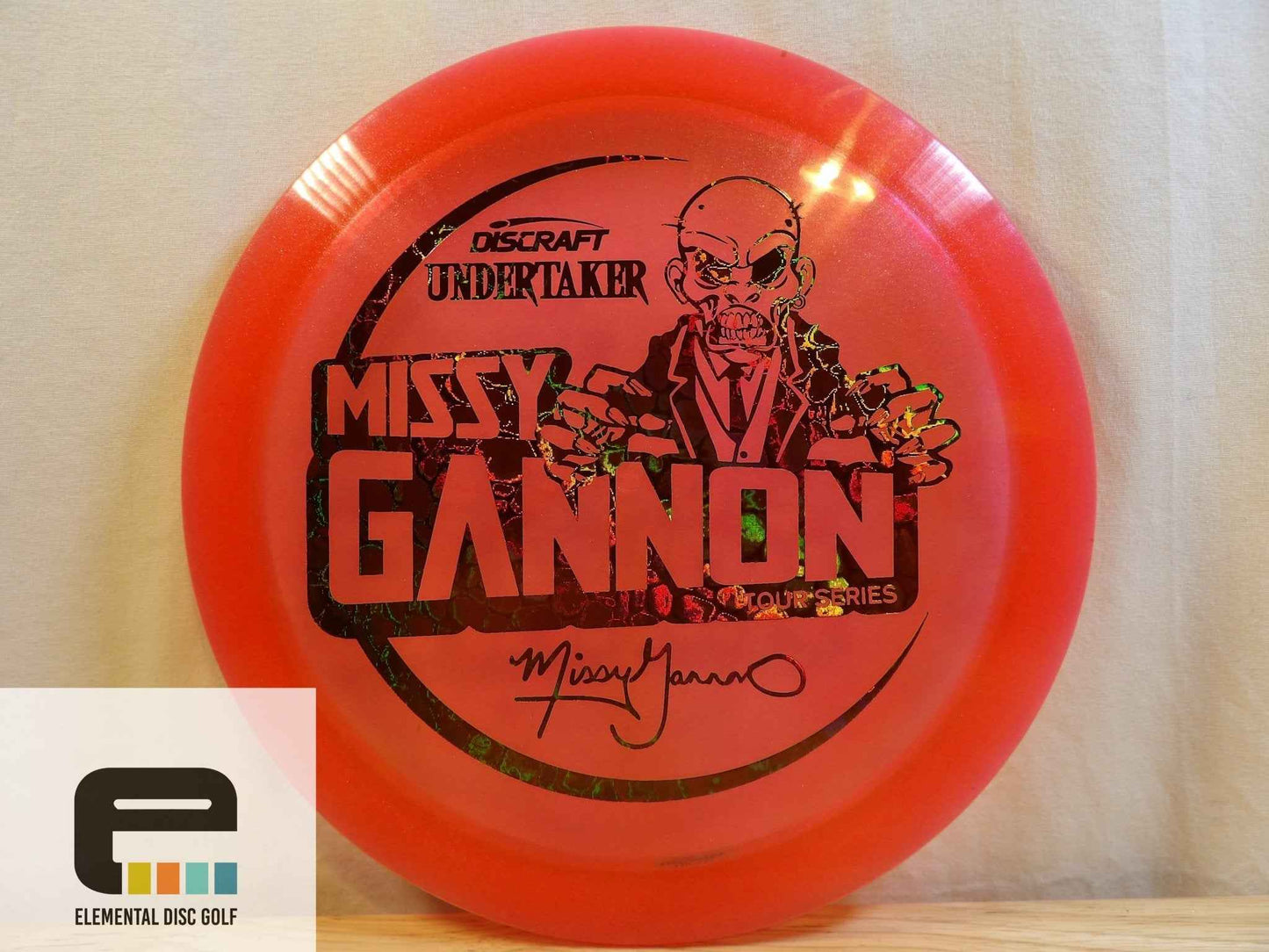 Discraft Metallic Z Undertaker (Gannon 2021) 9/5/-1/2 - Elemental Disc Golf