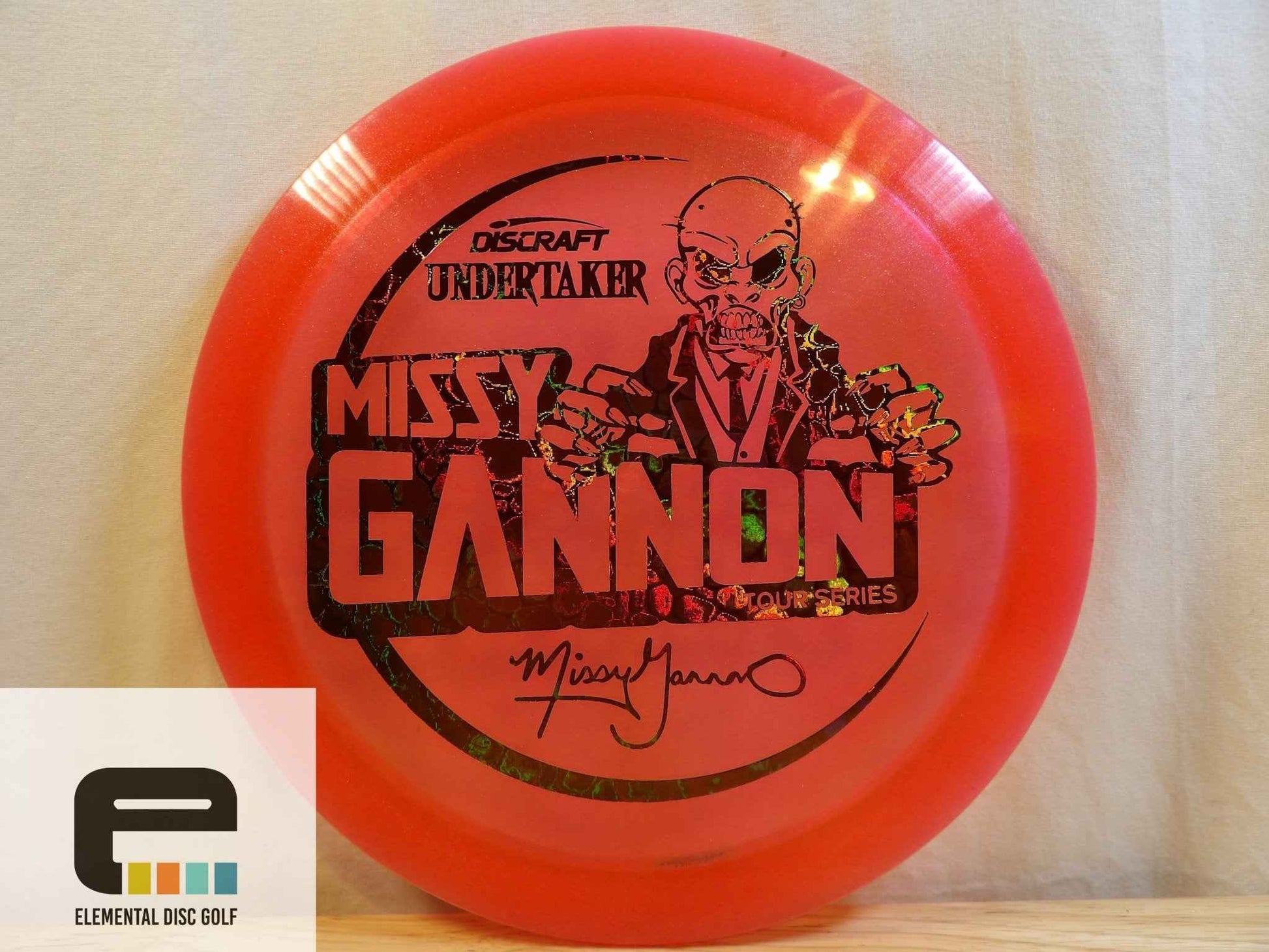 Discraft Metallic Z Undertaker (Gannon 2021) 9/5/-1/2 - Elemental Disc Golf