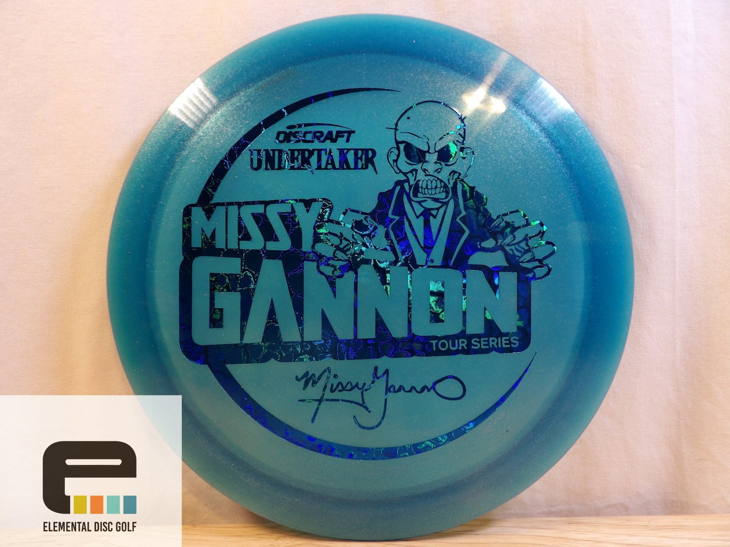 Discraft Metallic Z Undertaker (Gannon 2021) - Elemental Disc Golf