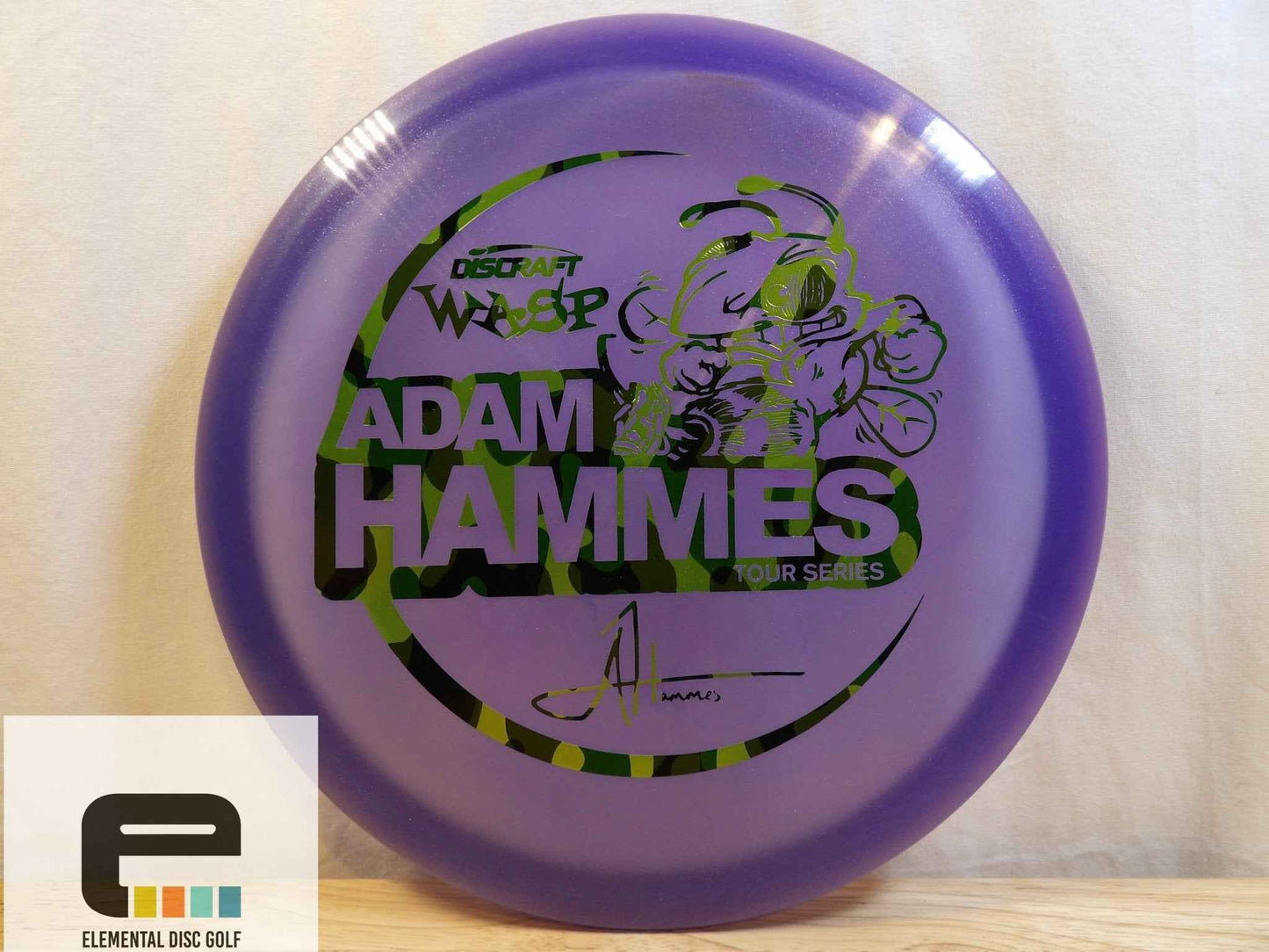 Discraft Metallic Z Wasp (5/3/0/2) - Hammes 2021 Tour Series - Elemental Disc Golf