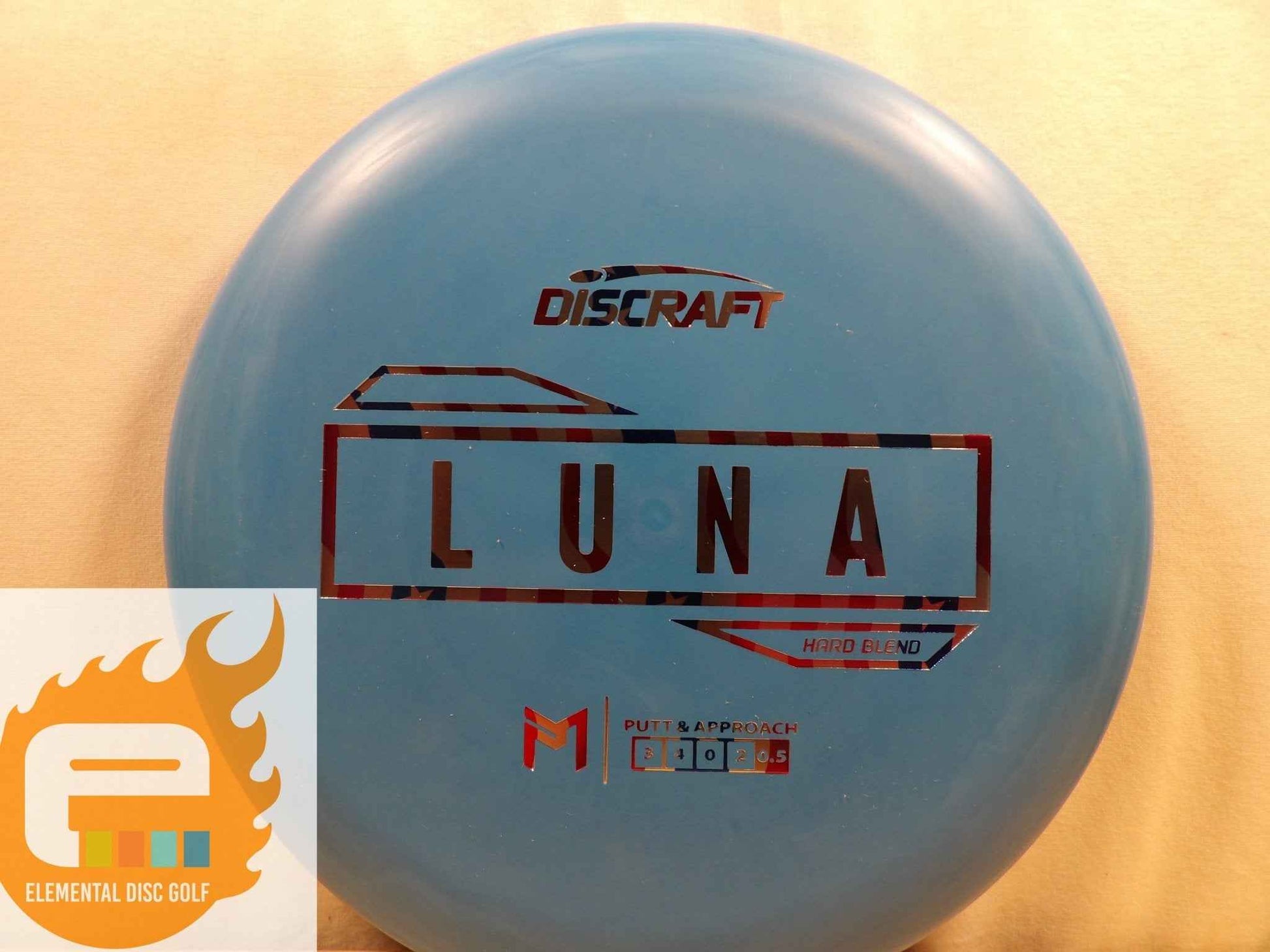 Discraft Paul McBeth Hard Blend Luna (3/3/0/3) - Elemental Disc Golf