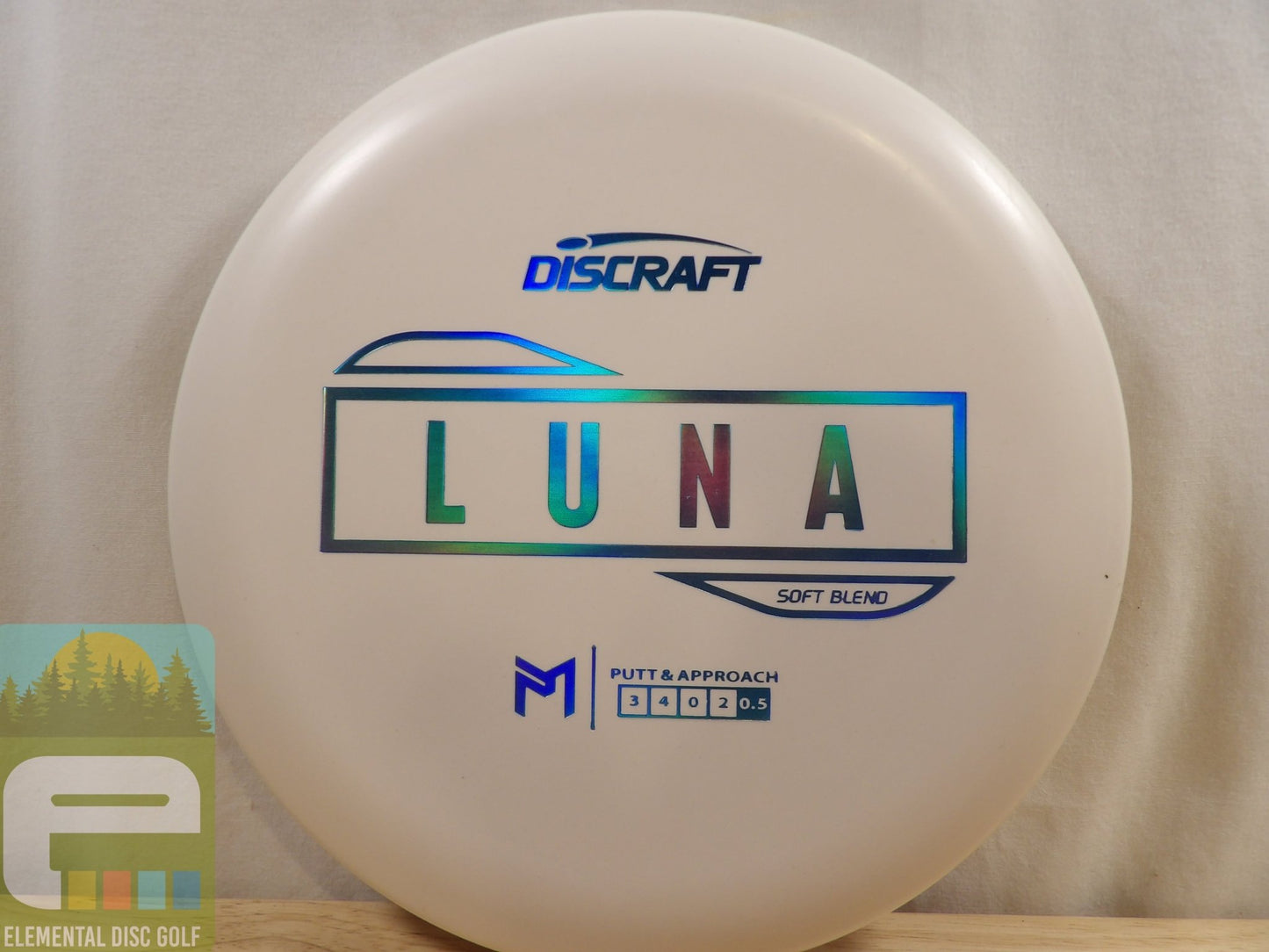 Discraft Paul McBeth Soft Blend Luna (3/4/0/2) - Elemental Disc Golf