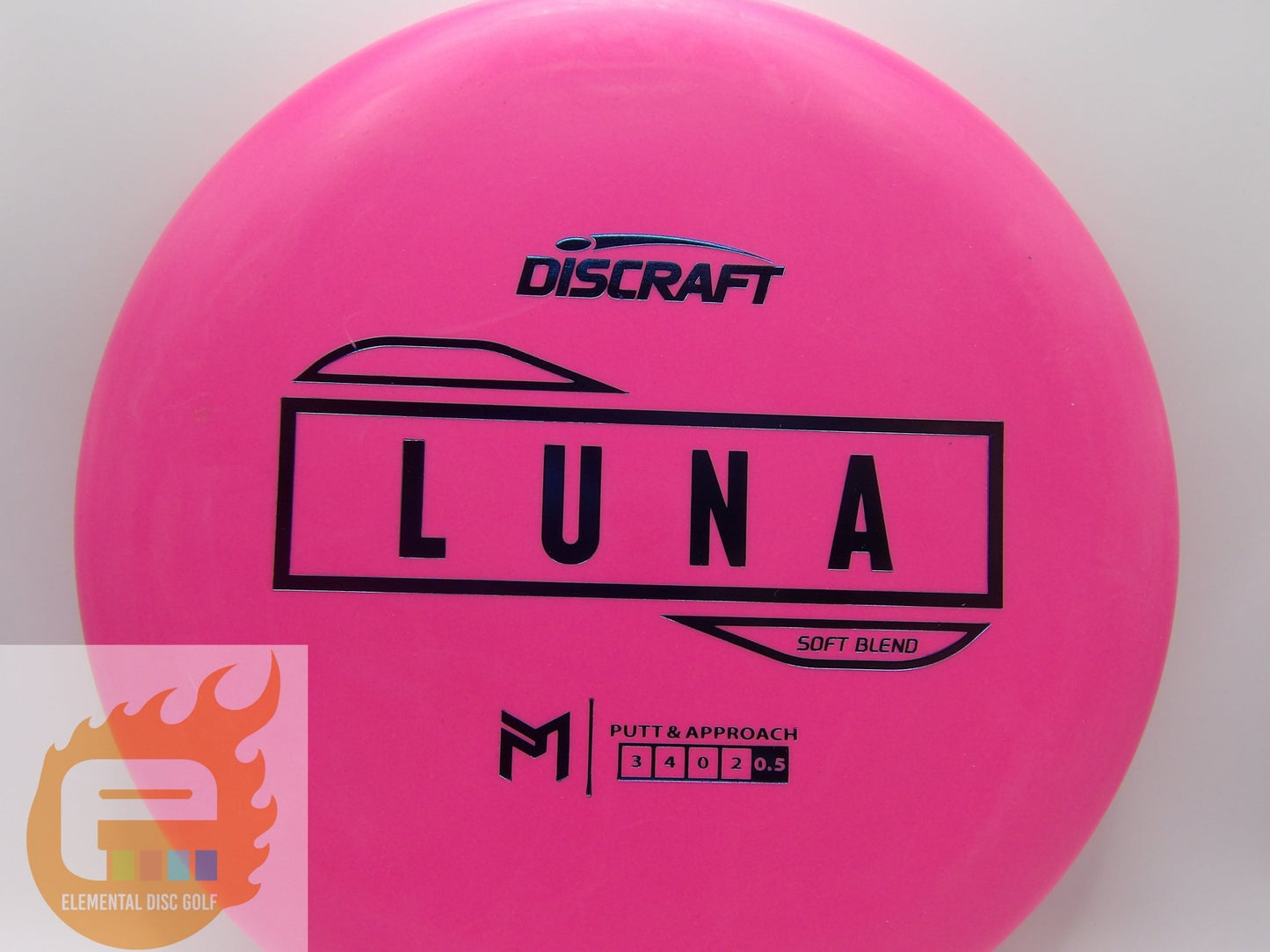 Discraft Paul McBeth Soft Blend Luna (3/4/0/2) - Elemental Disc Golf