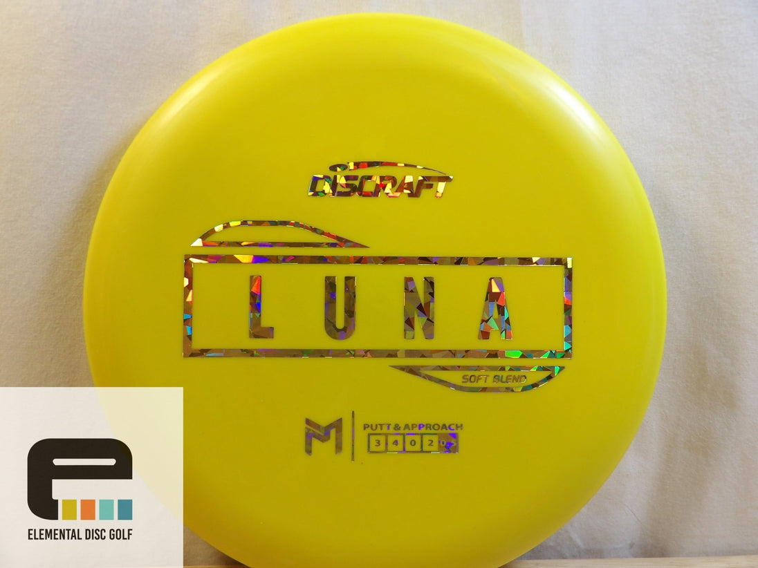 Discraft Paul McBeth Soft Blend Luna - Elemental Disc Golf