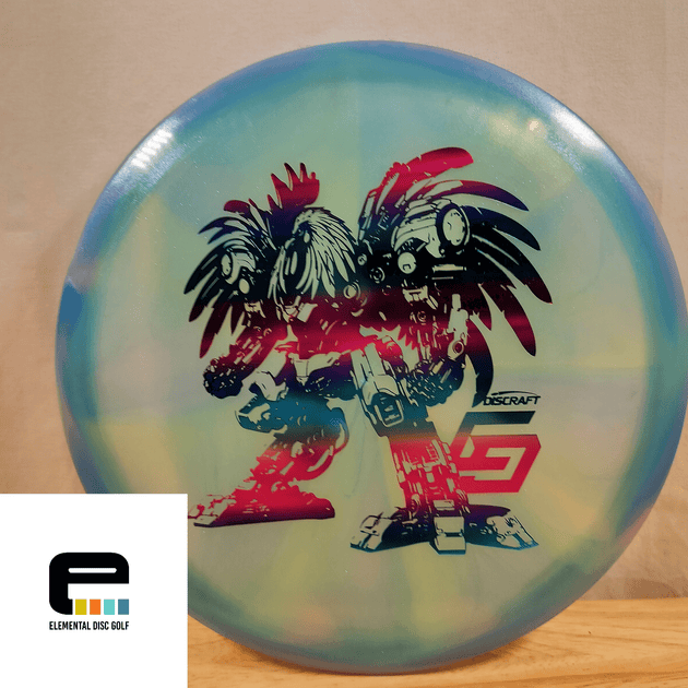 Discraft Robot Chicken Z Swirl Buzzz - Elemental Disc Golf