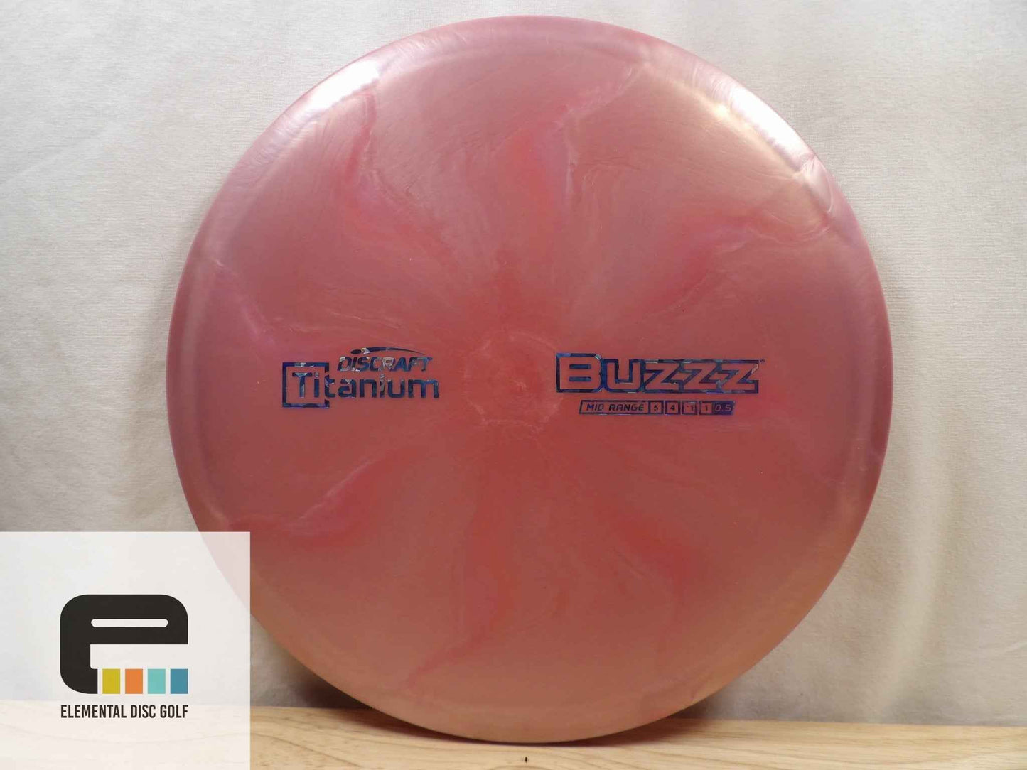 Discraft Titanium Buzzz (New Blend) 5/4/-1/1 - Elemental Disc Golf