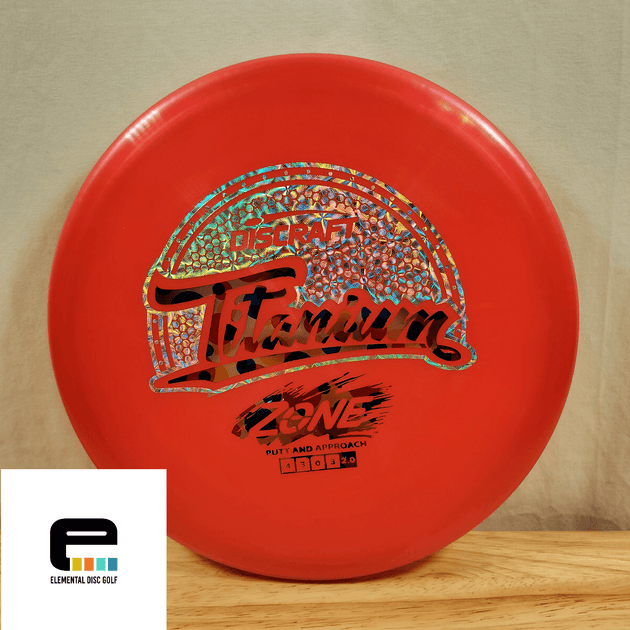 Discraft Titanium Zone (Old Blend) - Elemental Disc Golf