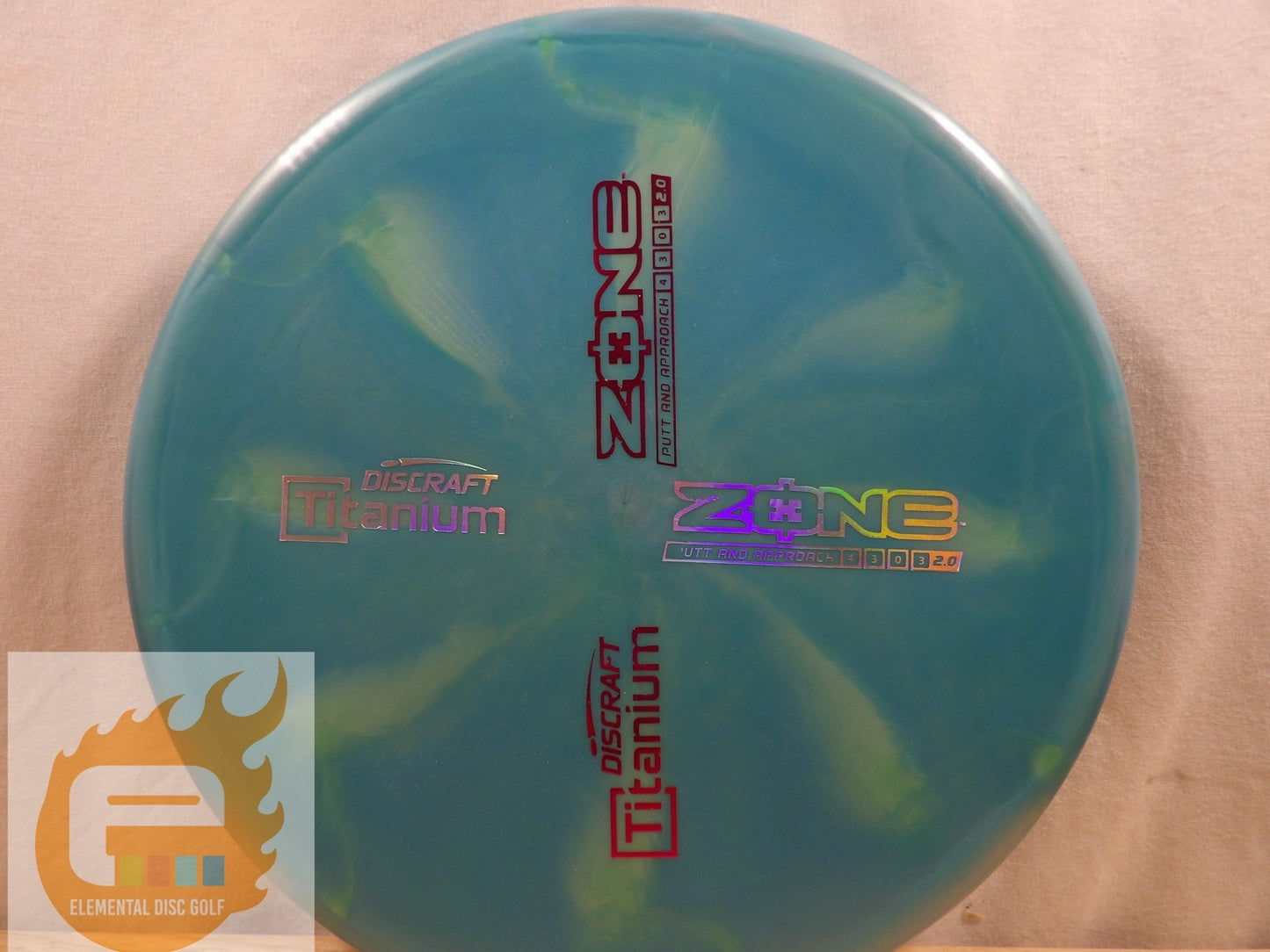 Discraft Titanium Zone (USED - 8.5/10) - Elemental Disc Golf