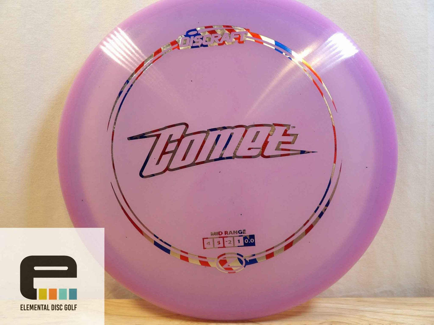 Discraft Z Comet ( 4 / 5 / -2 / 1 ) - Elemental Disc Golf