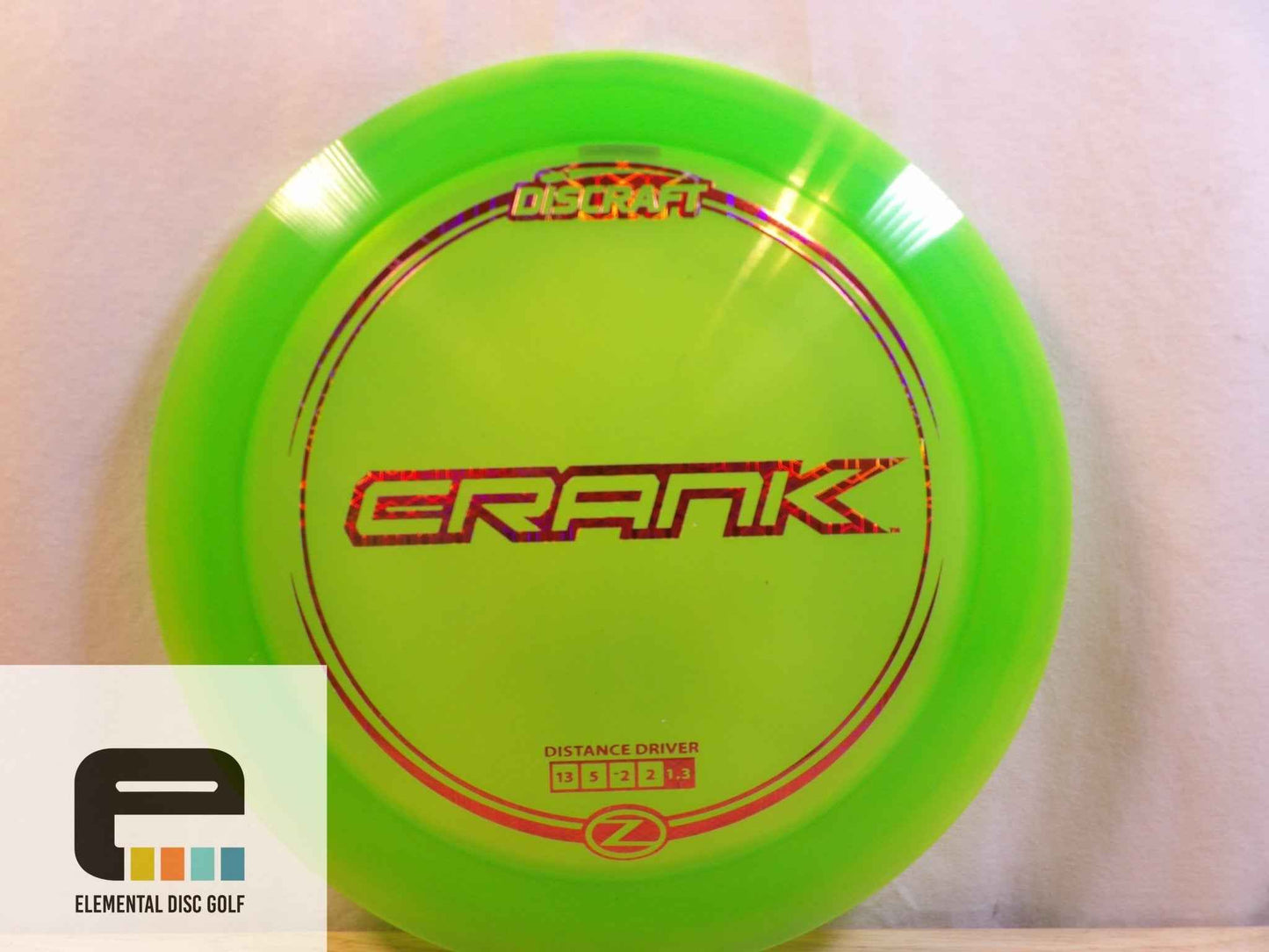 Discraft Z Crank (13/5/-2/2) - Elemental Disc Golf