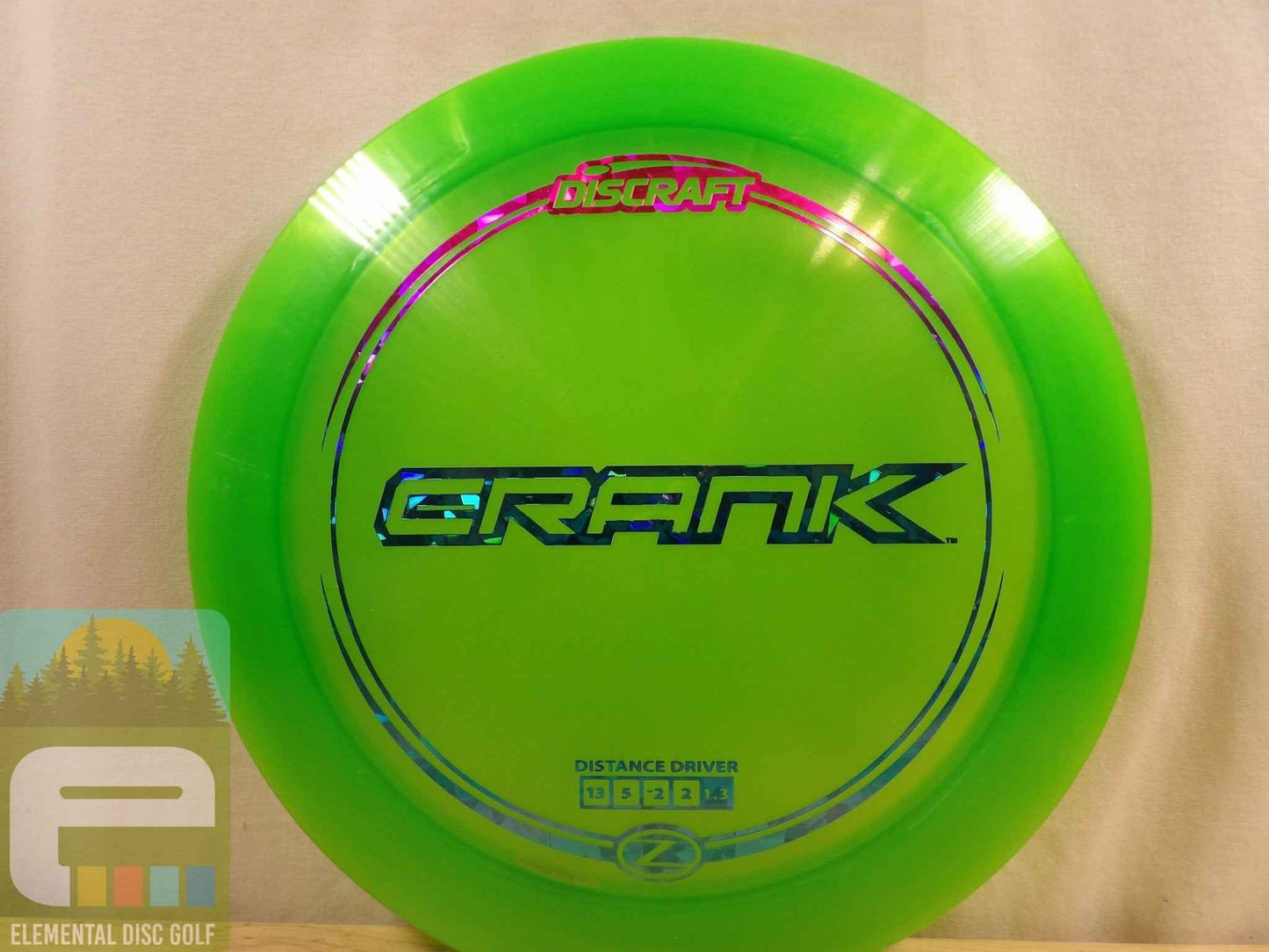 Discraft Z Crank (13/5/-2/2) - Elemental Disc Golf