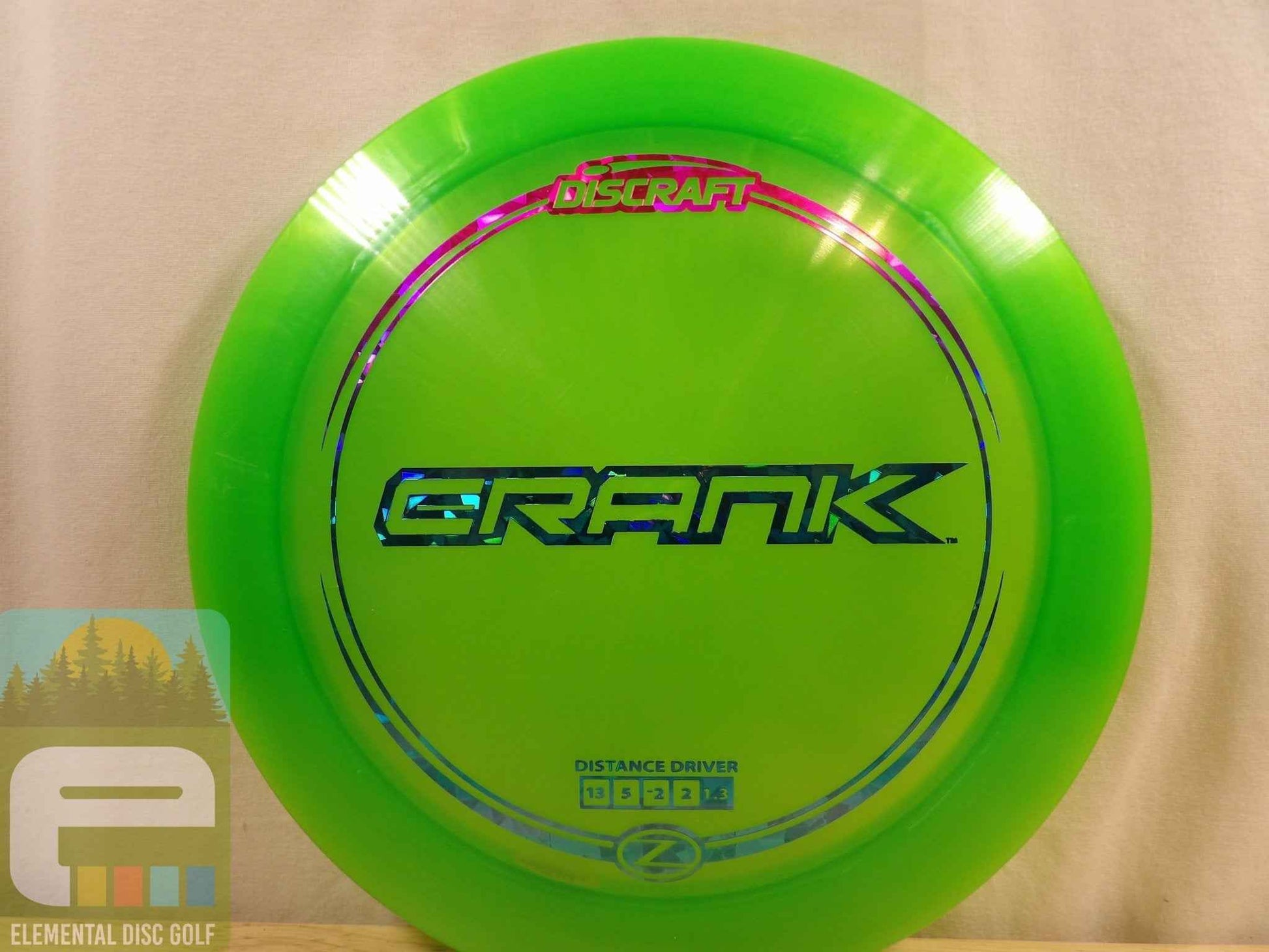 Discraft Z Crank (13/5/-2/2) - Elemental Disc Golf