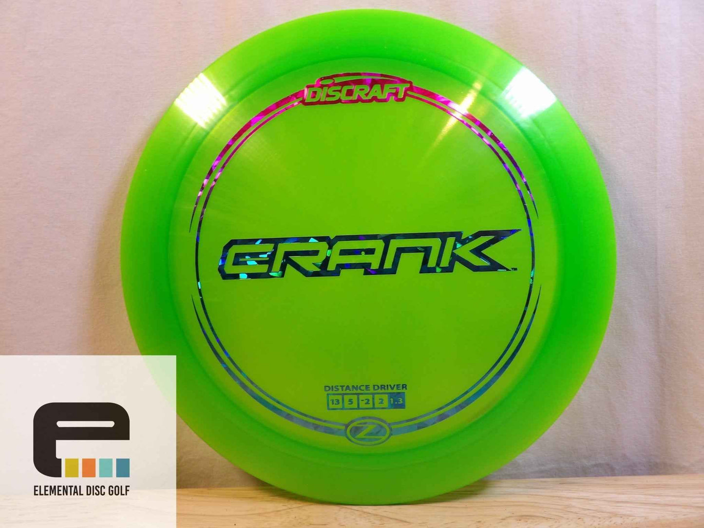 Discraft Z Crank (13/5/-2/2) - Elemental Disc Golf