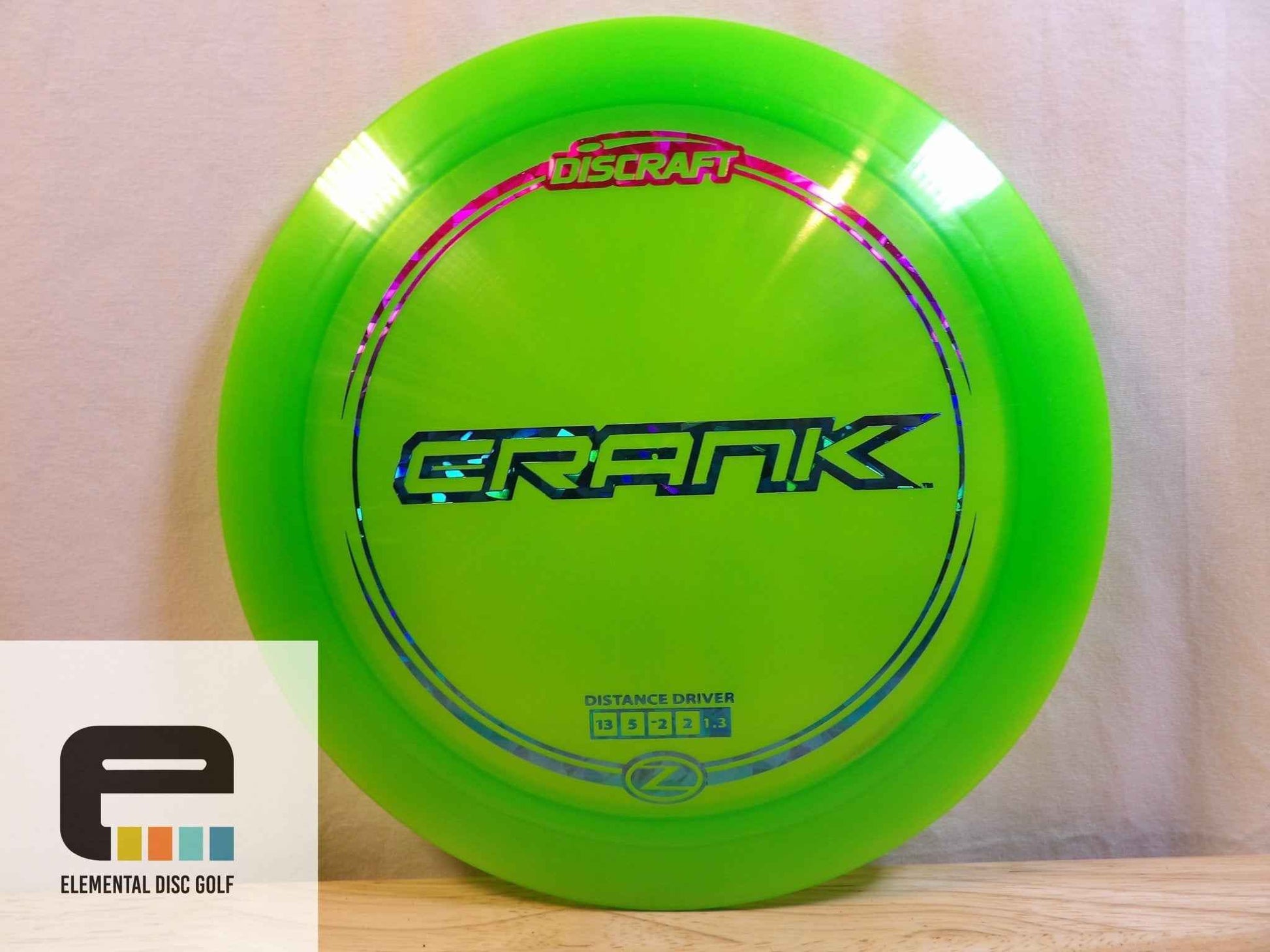 Discraft Z Crank (13/5/-2/2) - Elemental Disc Golf