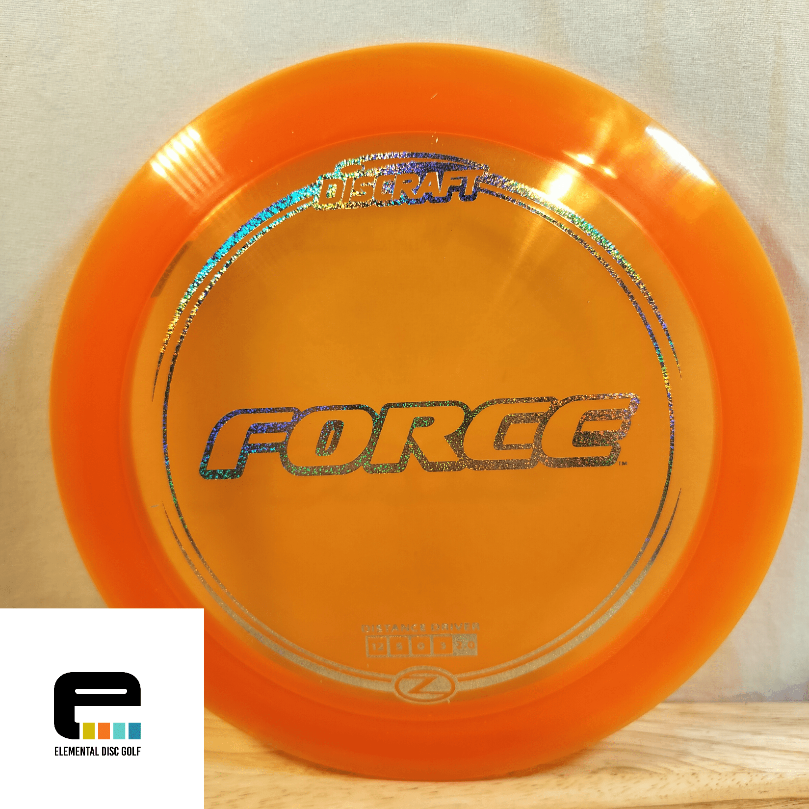 Discraft Z Force ( 12 / 5 / 0 / 3 ) - Elemental Disc Golf