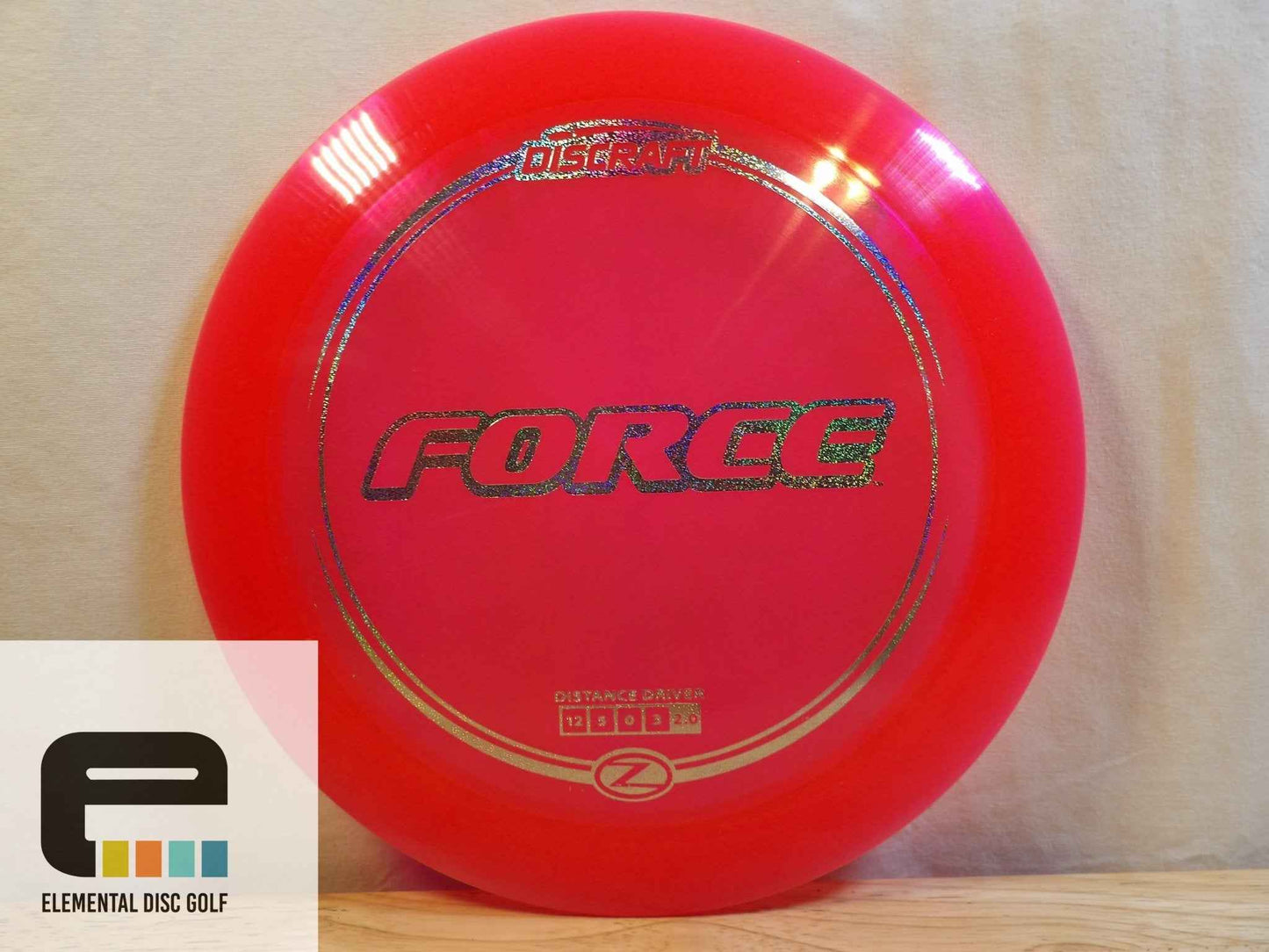 Discraft Z Force ( 12 / 5 / 0 / 3 ) - Elemental Disc Golf
