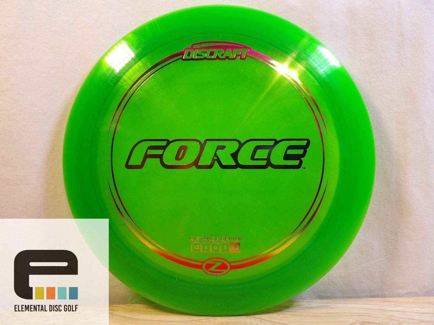 Discraft Z Force ( 12 / 5 / 0 / 3 ) - Elemental Disc Golf