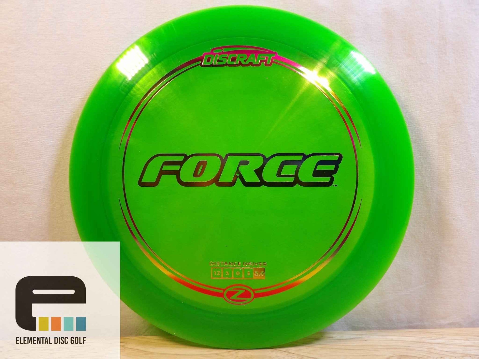Discraft Z Force ( 12 / 5 / 0 / 3 ) - Elemental Disc Golf