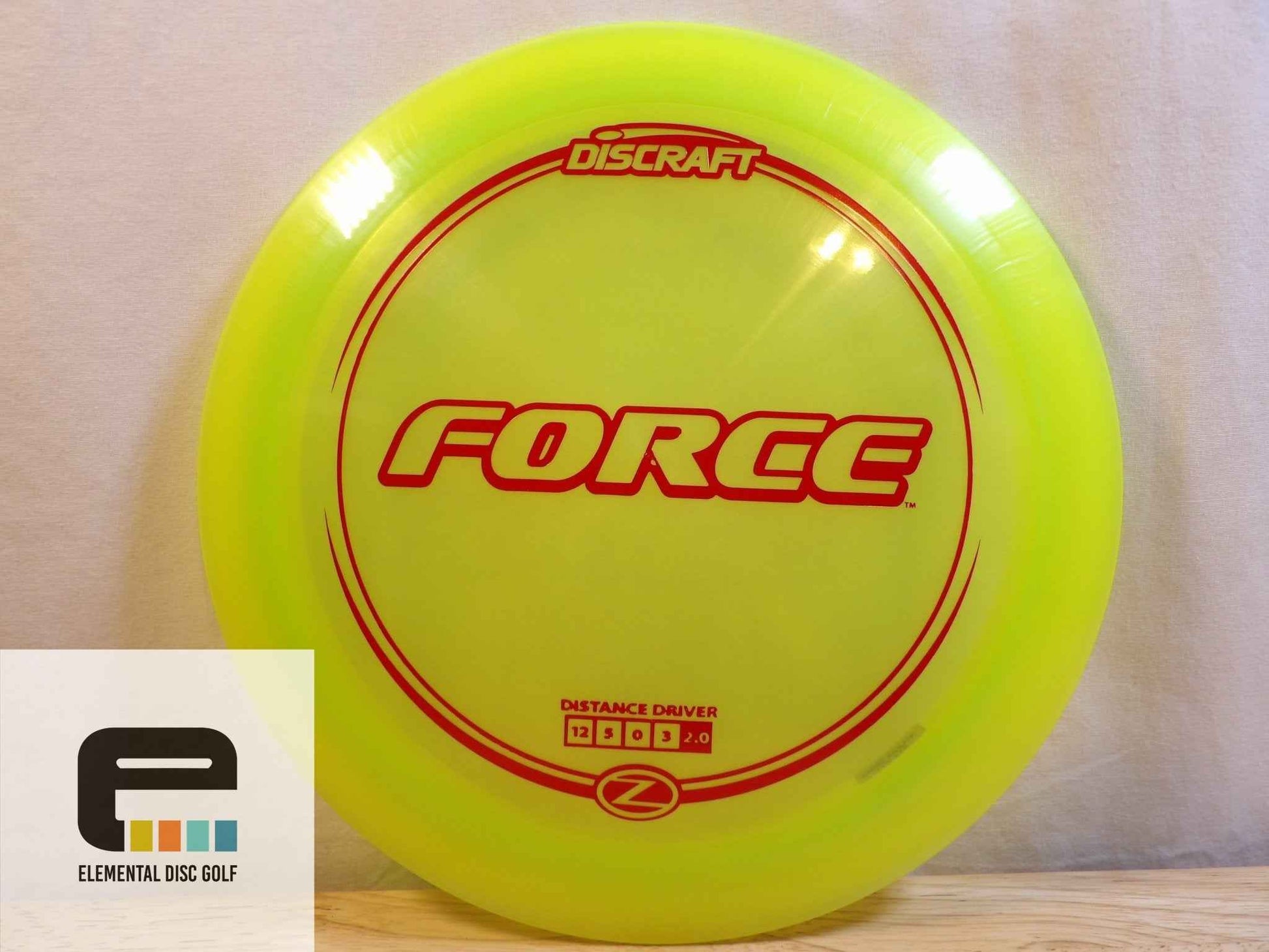 Discraft Z Force ( 12 / 5 / 0 / 3 ) - Elemental Disc Golf